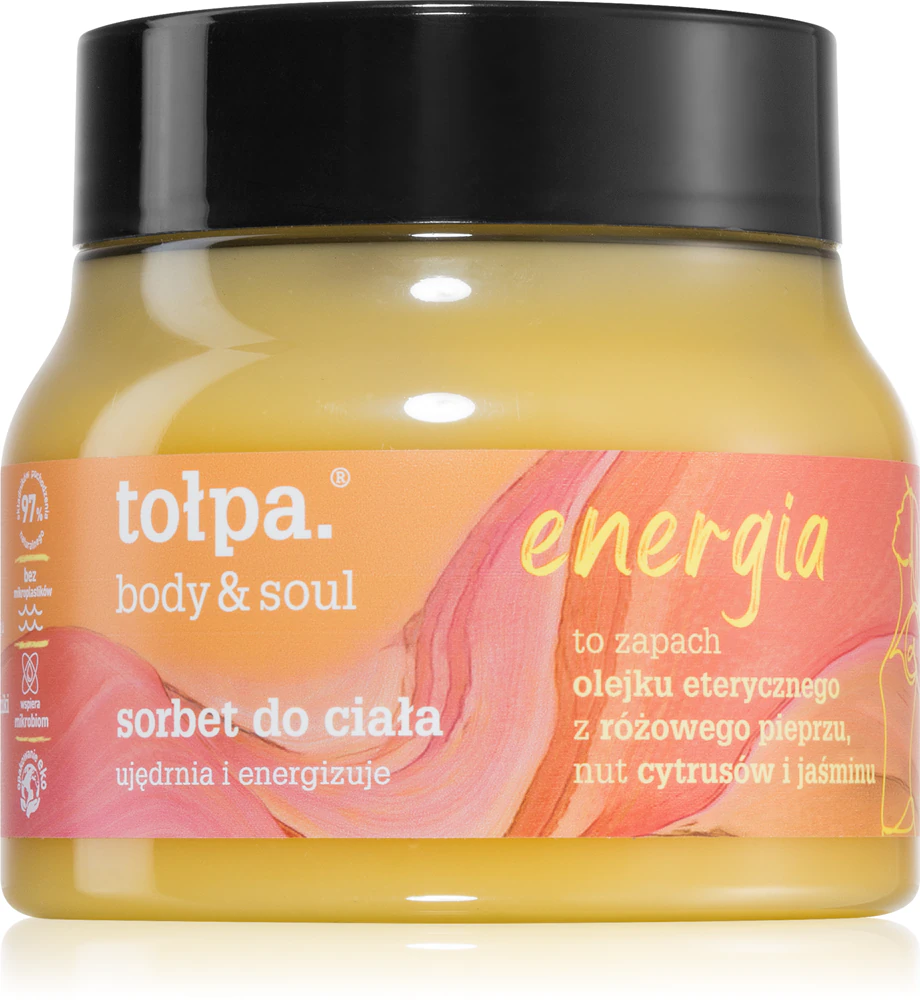 Tołpa Body & Soul Energy moisturizing body sorbet with firming effect