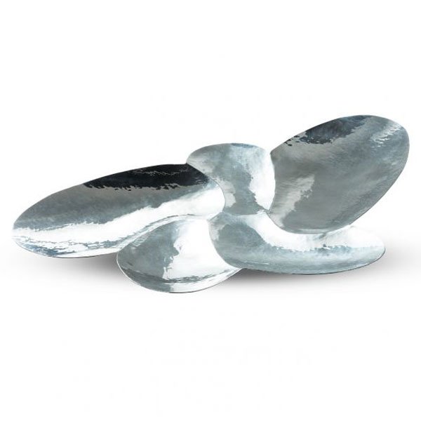 Tom Dixon Vase Cloud Silver (24cm)