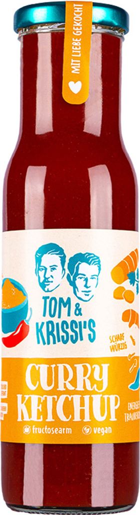 Tom & Krissis curry ketchup 270g