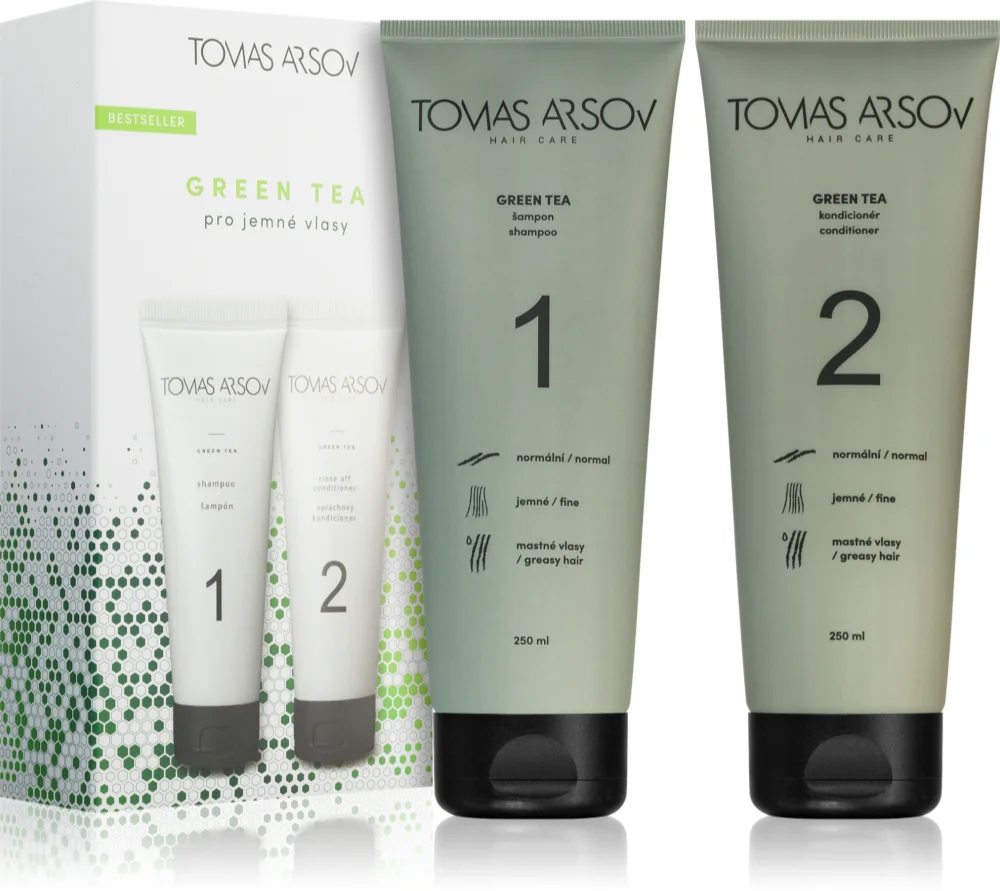 Tomas Arsov Green Tea Balíček Šampon a Kondicionér Shampoo with Conditioner