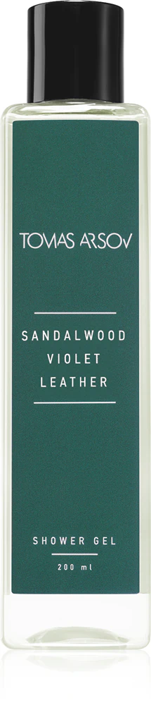 Tomas Arsov SANDALWOOD VIOLET LEATHER Shower gel perfumed shower gel with moisturizing effect