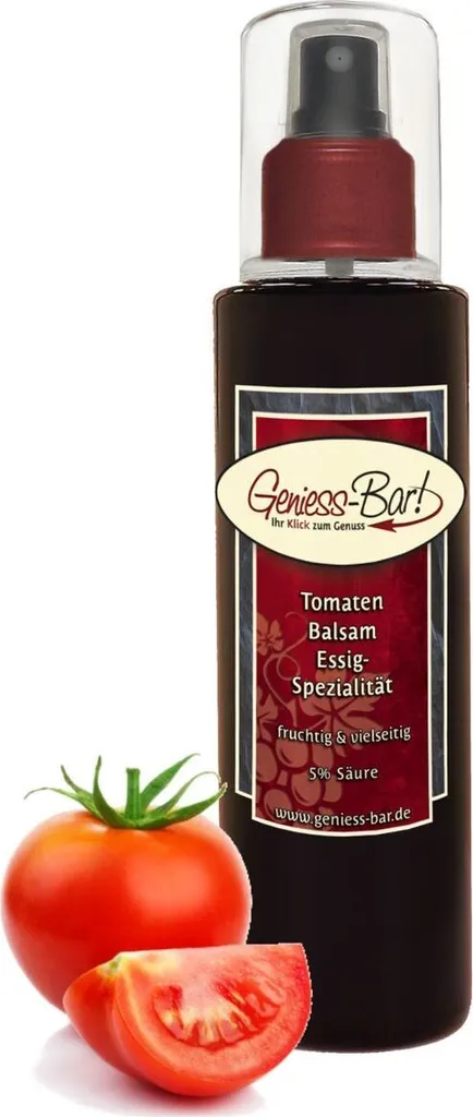 Tomato Balsamic Vinegar - Specialty 0.26L spray bottle fruity spicy & very versatile 5% acidity