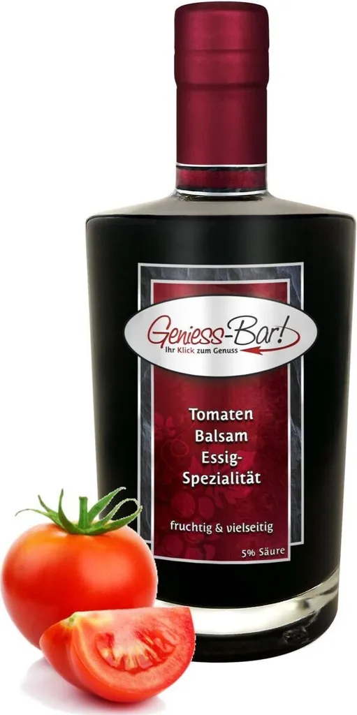 Tomato Balsamic Vinegar - Specialty 0.5L fruity spicy & very versatile 5% acidity