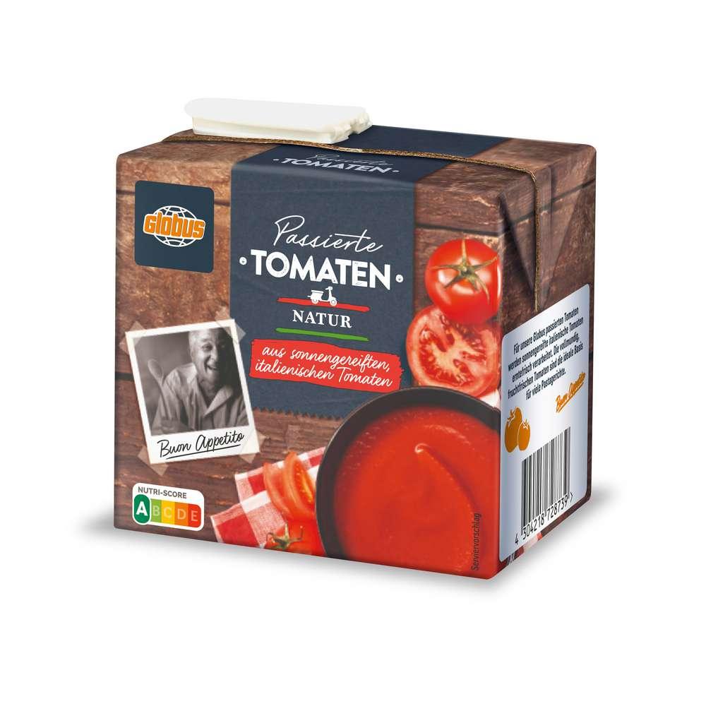 Tomatoes, pureed