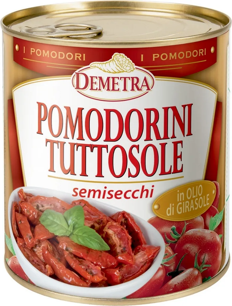 Tomaten semidry Tuttosole 780 gr. - Demetra