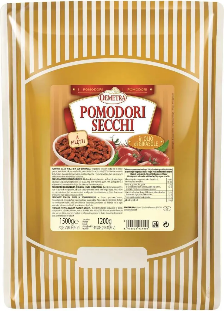 Tomatenfilet getrocknet 1500 gr. - Demetra