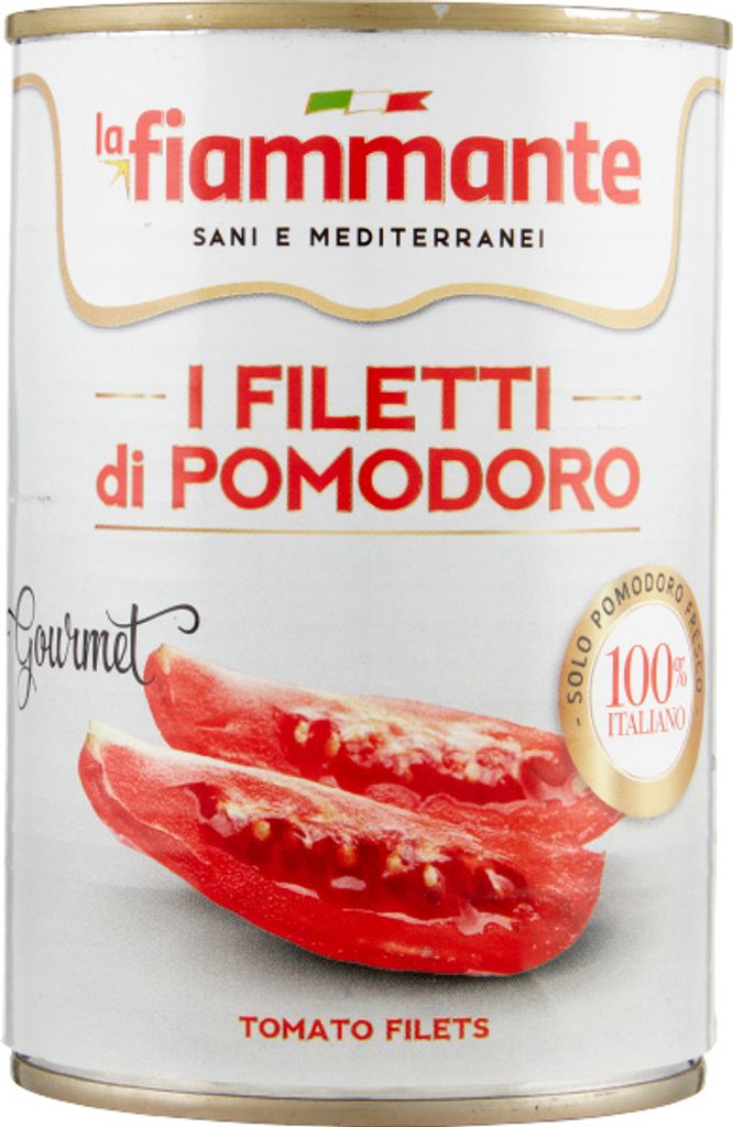 Skinless tomato fillets 400g - La Fiammante