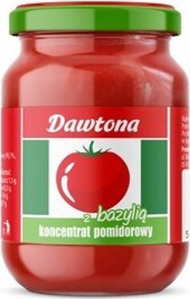 Tomatenkonzentrat mit Basilikum 190G Dawtona