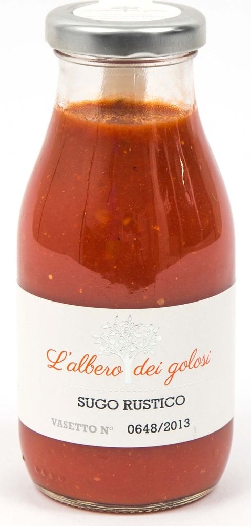 Tomatensauce rustikaler Art  250 ml . - Lalbero dei golosi