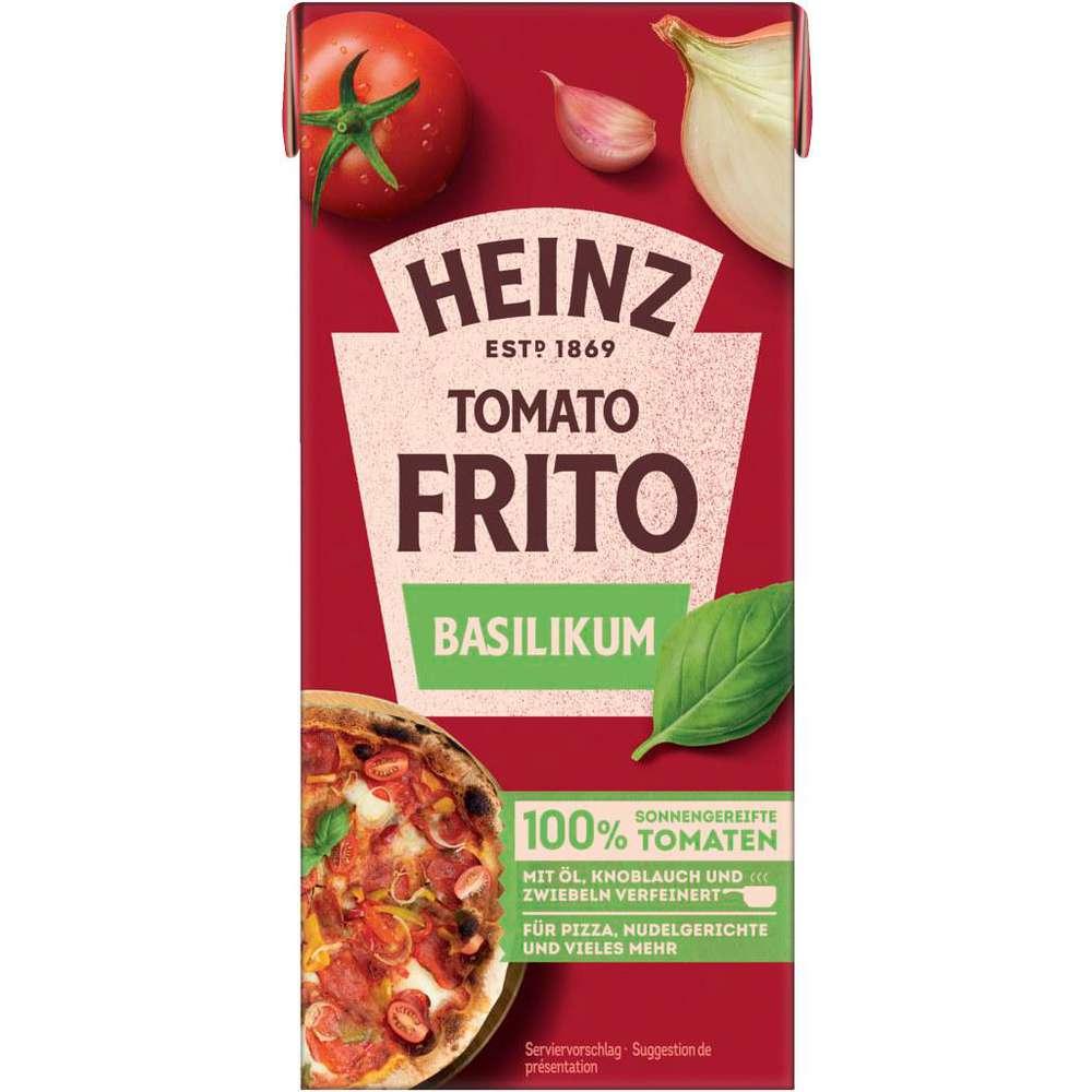 Tomato Frito, basil