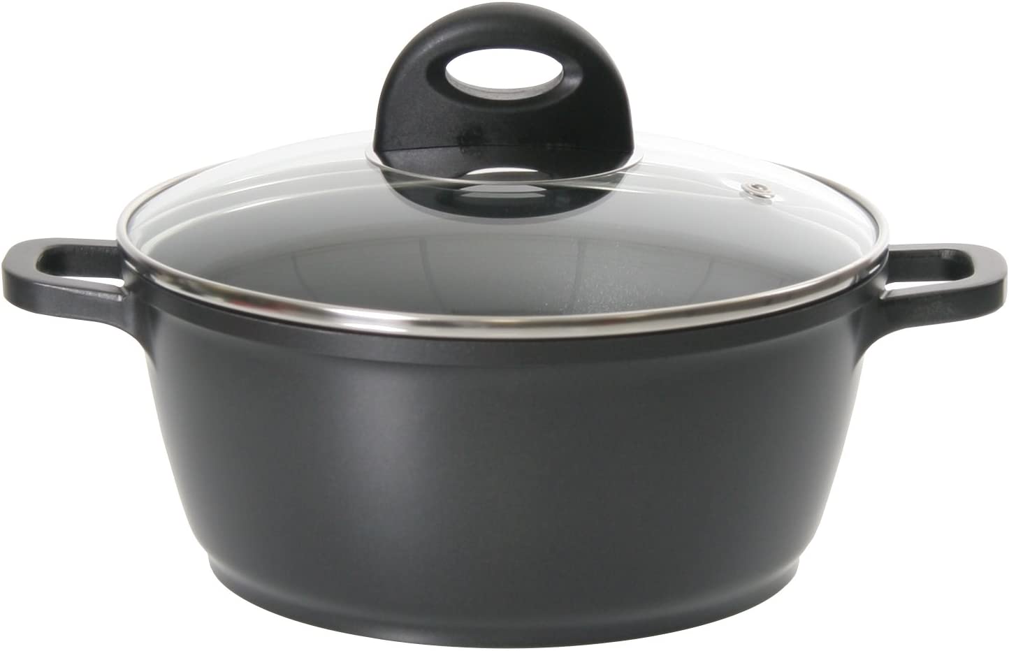 Ingenio von Tefal Top Hit Pandura 221453 Pot with Glass Lid 20 cm 2.1 L Cookware for Electric/Gas/Glass-Ceramic Cookers Cast-Aluminium