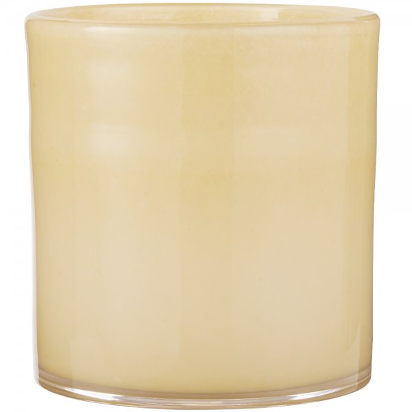 Pot Venecia solid yellow glass Ib Laursen