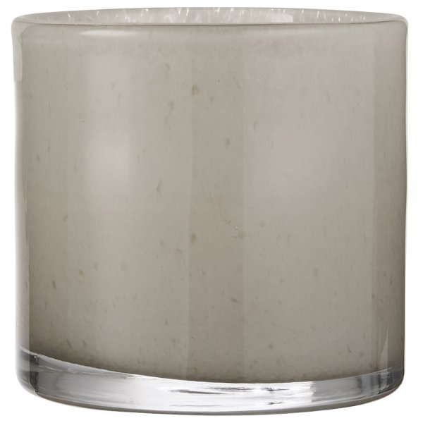 Pot Venecia solid-colored gray glass Ib Laursen