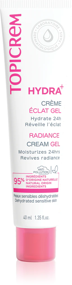 Topicrem Hydra+ Radiance Cream Gel brightening cream gel