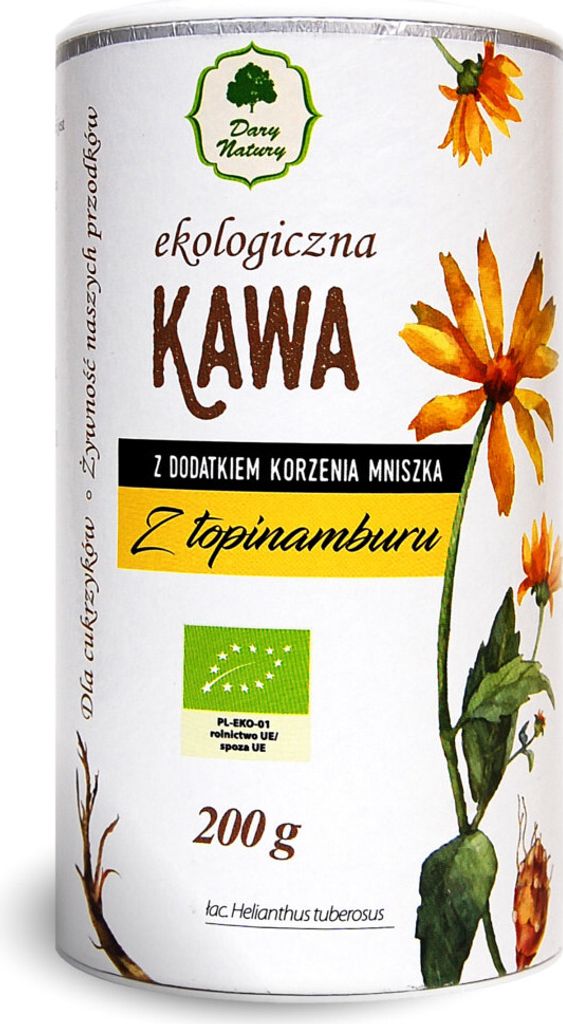 Jerusalem artichoke coffee with dandelion root (Tuba) 200g DARY NATURY