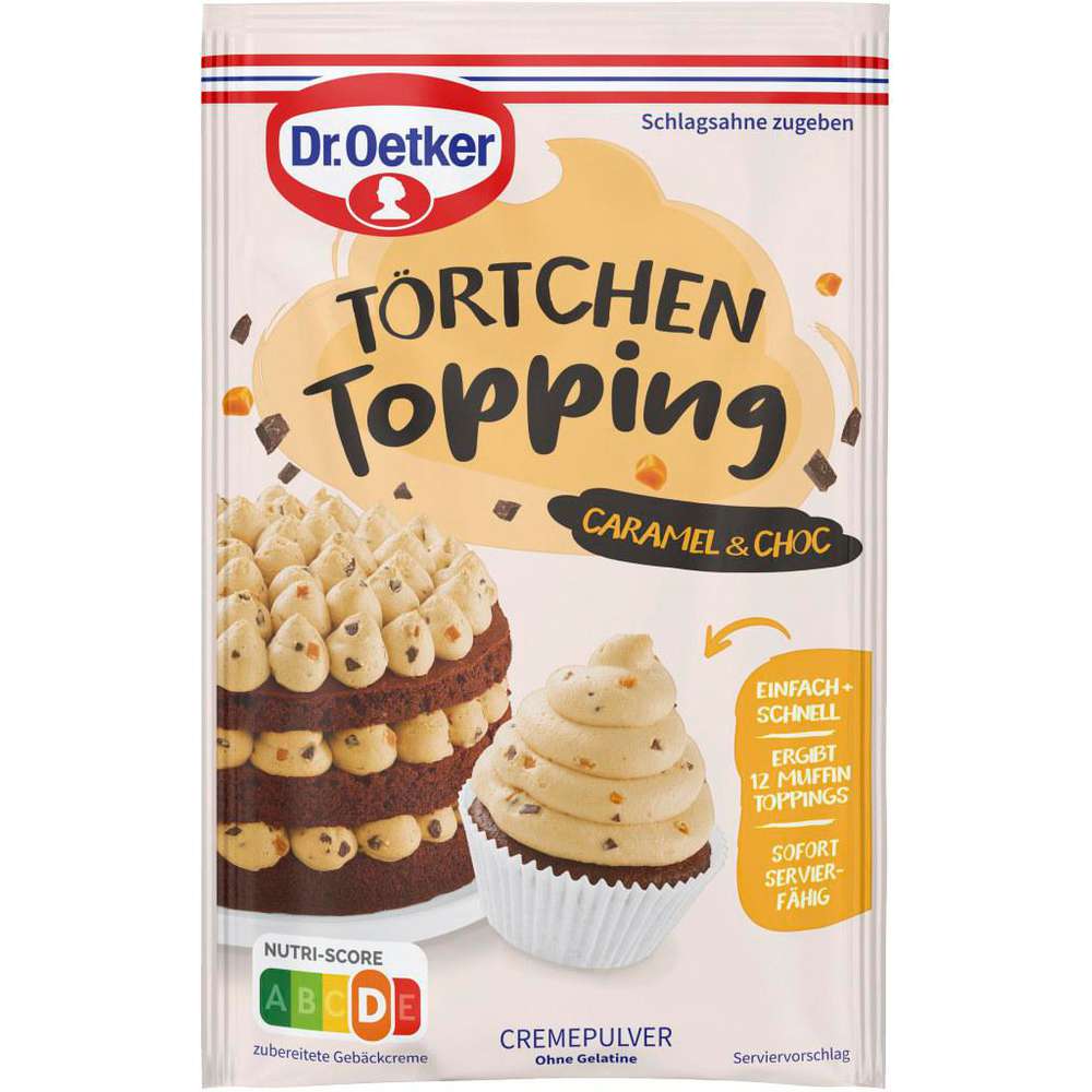 Tartlet Topping Caramel & Choc
