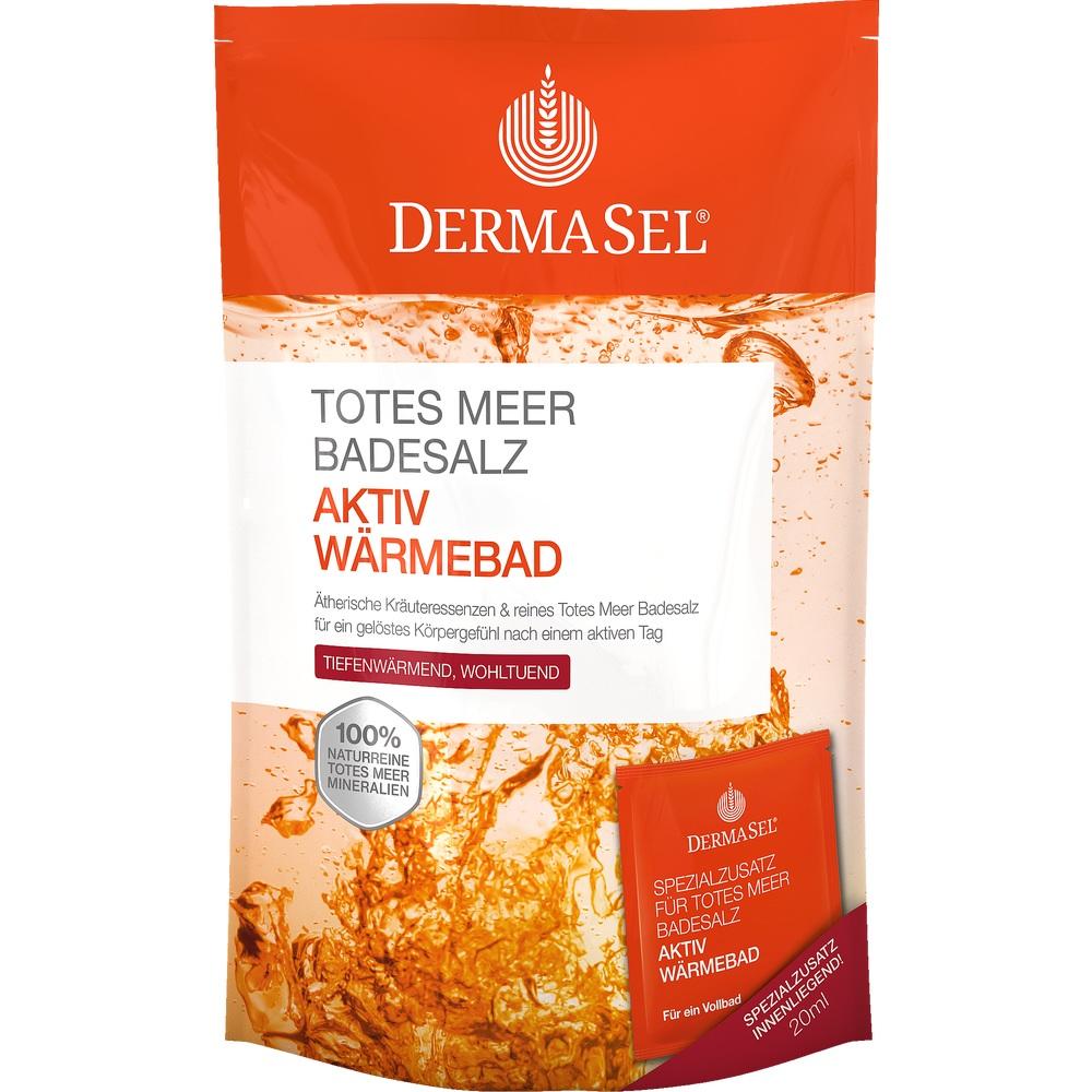 DermaSel Dead Sea Bath Salt+Active Heat SPA