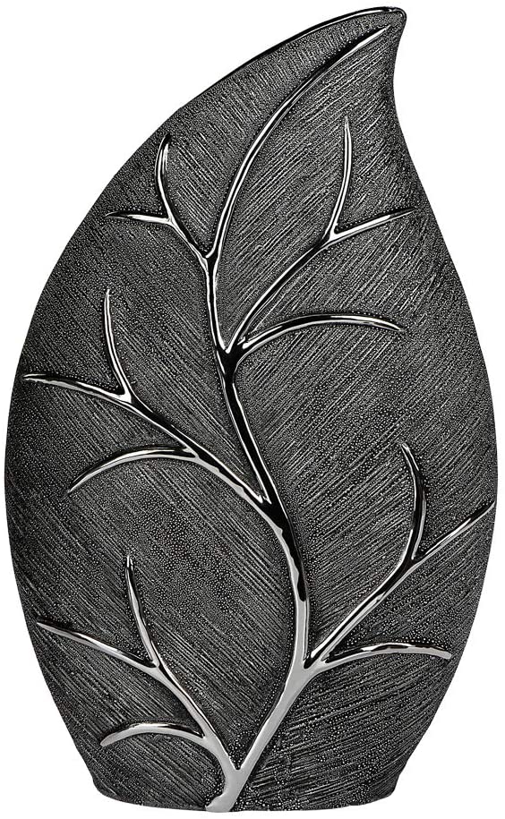 Formano 39 cm Ceramic Tree Vase, Silver
