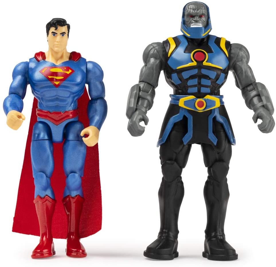 Dc Comics Justice League Action Figures 10 Cm 2 Pack Superman Dark Silk (Bi