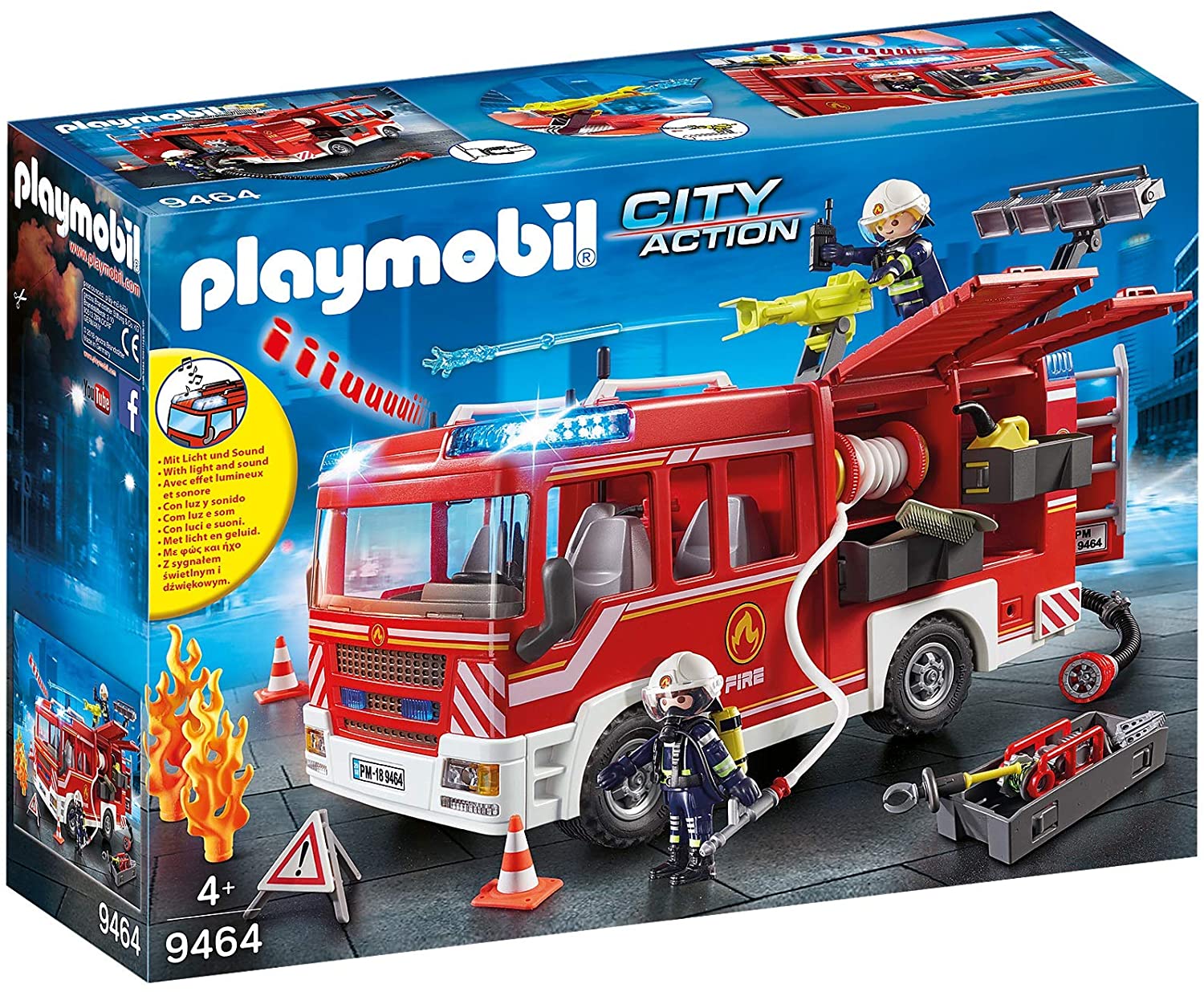 Playmobil 9464 Toy Fire Engine