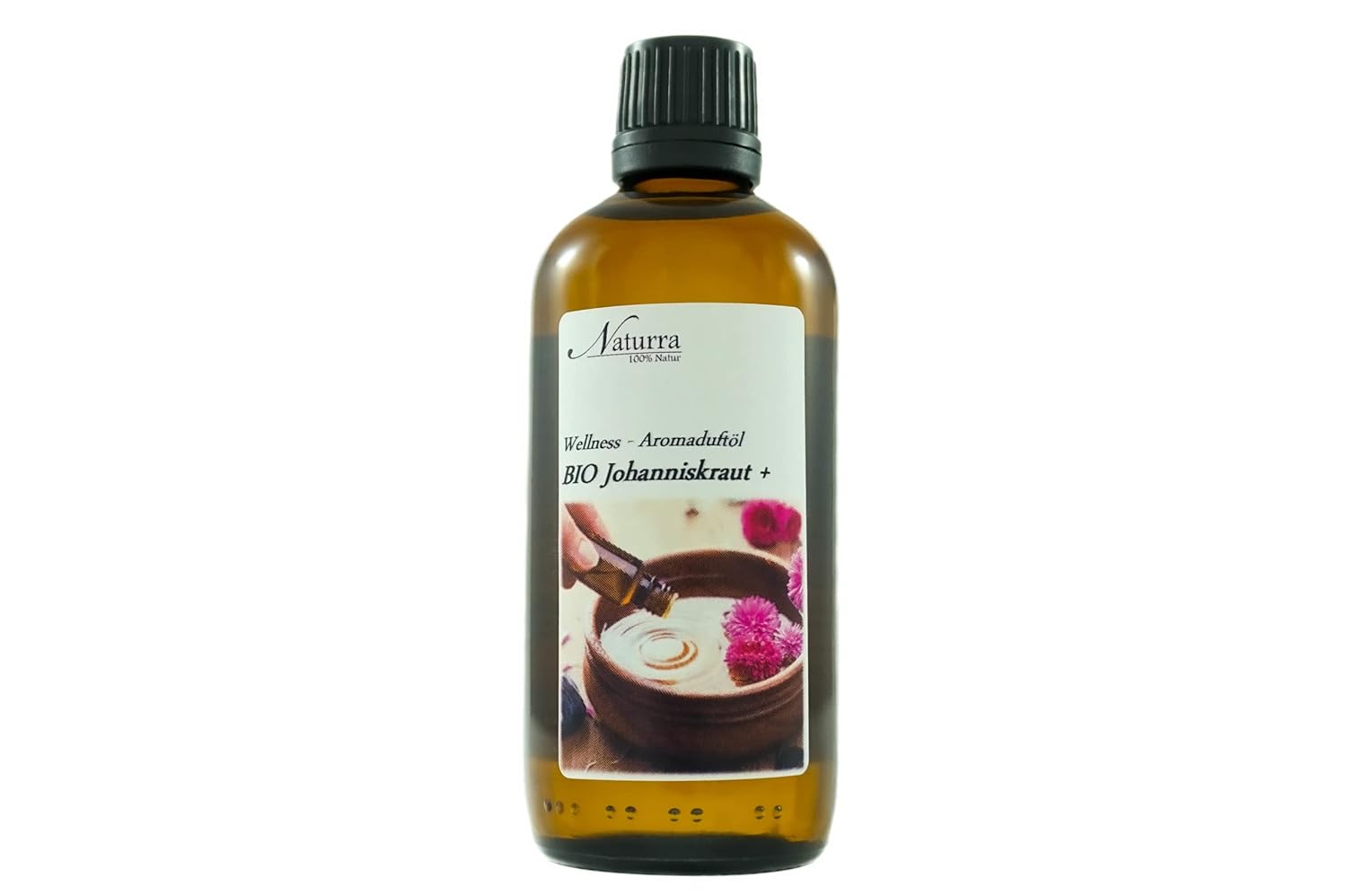 Naturra Wellness Oil St. John\'s Wort + Chamomile Blue 100 ml Glass