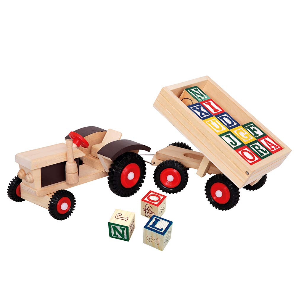 Tractor With Abc-Tumbril, 17 Pcs. 109