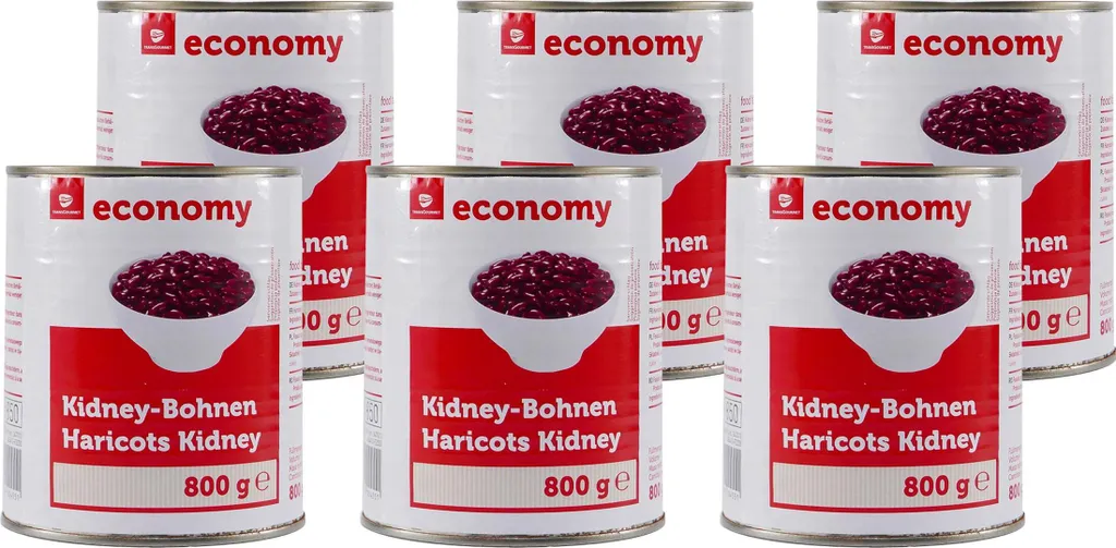 Trans Gourmet Kidney Beans (6 x 800g)