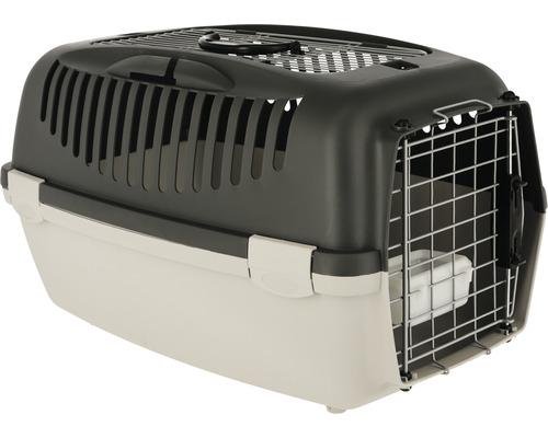 Transport box Gulliver 3 TopFree 61 x 40 x 38 cm white-black