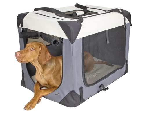 Transport box KERBL Journey 91x63.5x63.5 cm gray