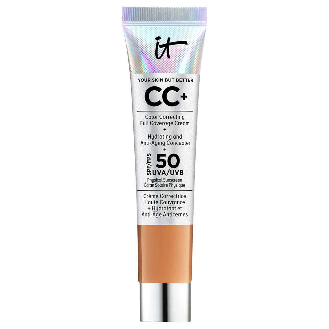 IT Cosmetics Travel size:Your Skin But Better™ CC+™ Cream LSF 50+,Deep, Deep