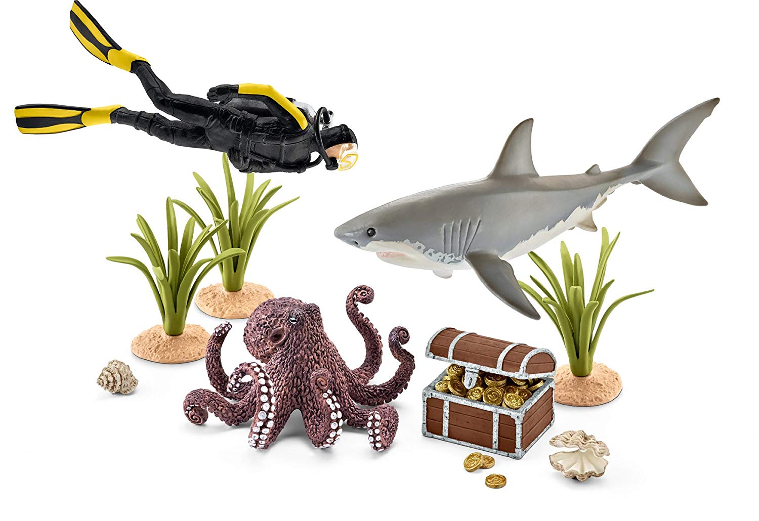 Schleich Treasure Hunt Diver Toy