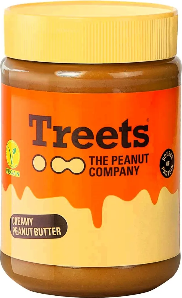 Treets Spread Creamy Peanut-Butter 340g