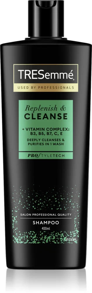 TRESemmé Replenish & Cleanse Shampoo for oily hair with vitamins