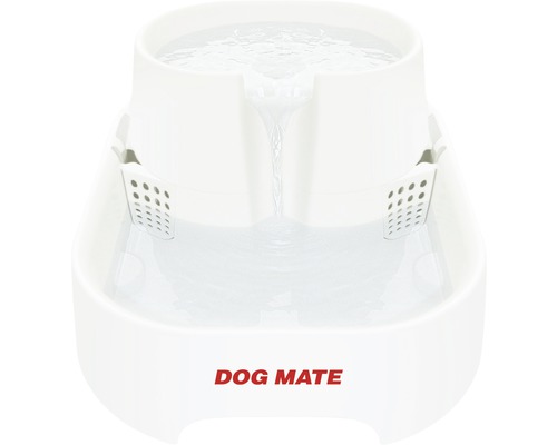 Drinking fountain Dog Mate 6 l 37x28x17 cm white
