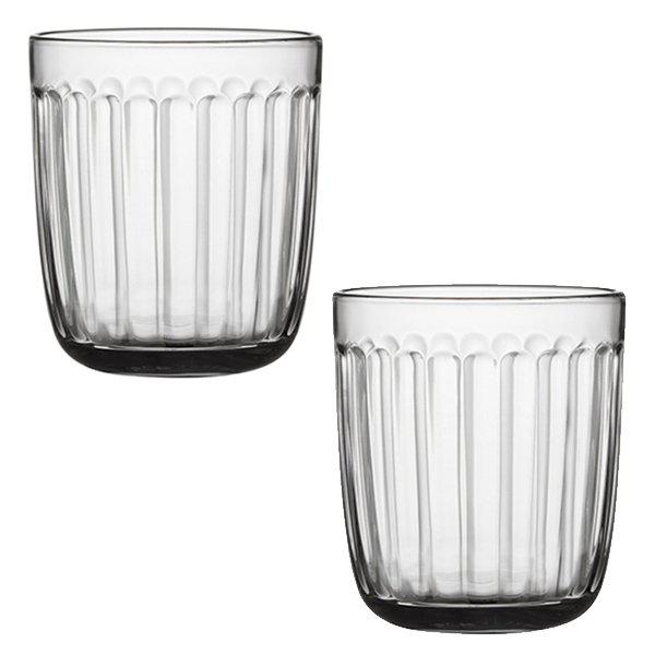 Raami Clear drinking glass (set of 2) from Iittala