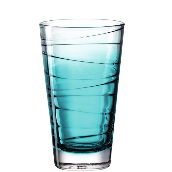 Drinking glass Vario turquoise (large) by Leonardo
