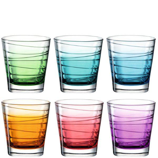 Drinking glasses Vario Colorful Small (6 pieces) from Leonardo