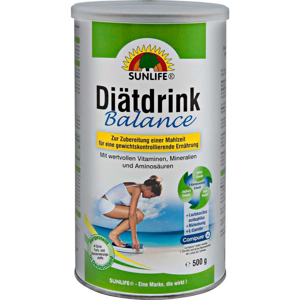 Drinking powder diet drink, balance