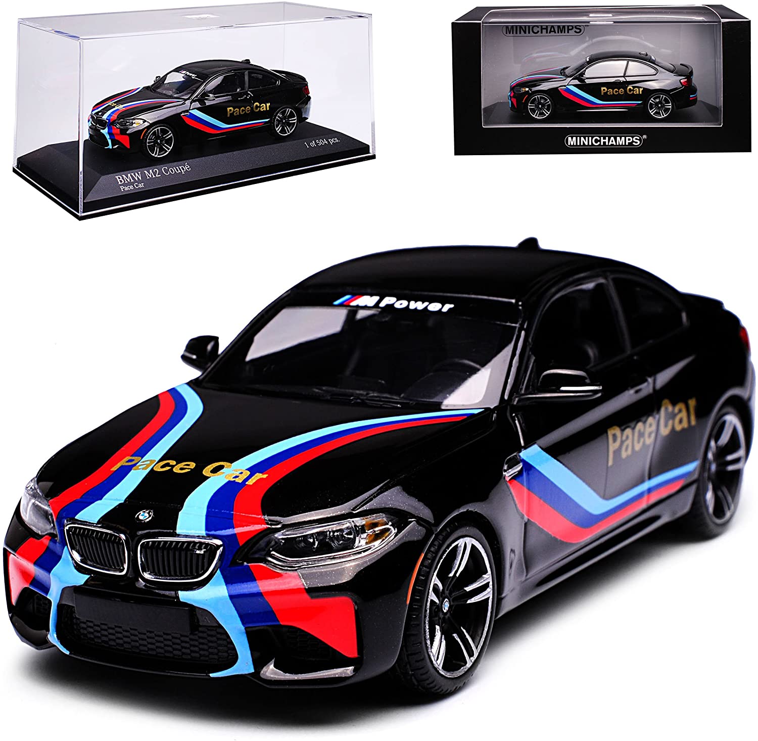 Minichamps B-M-W Unknown B-M-W 2 F22 M2 Coupe Black Pace Car 2016 Motogp From 2013 Limited 1