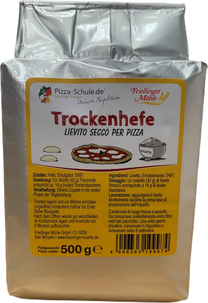 Dry yeast for pizza cooking and baking ingredients for the kitchen 500g
