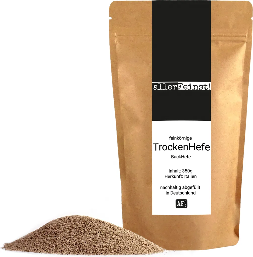 Dry yeast - fine-grained premium dry yeast / baker's yeast for e.g. ciabatta, pizza dough, cakes, pastries, and much more - 350g