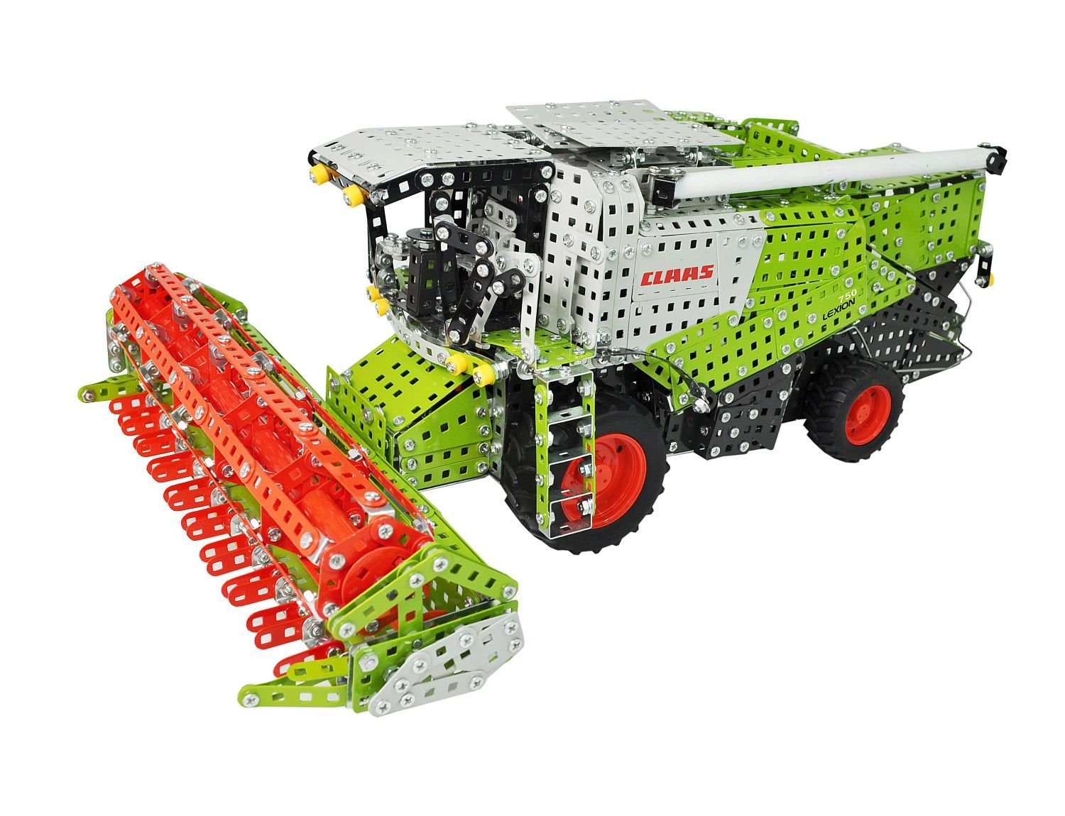 Building Kit Combine Harvester Claas Lexion Scale Professional Series Green