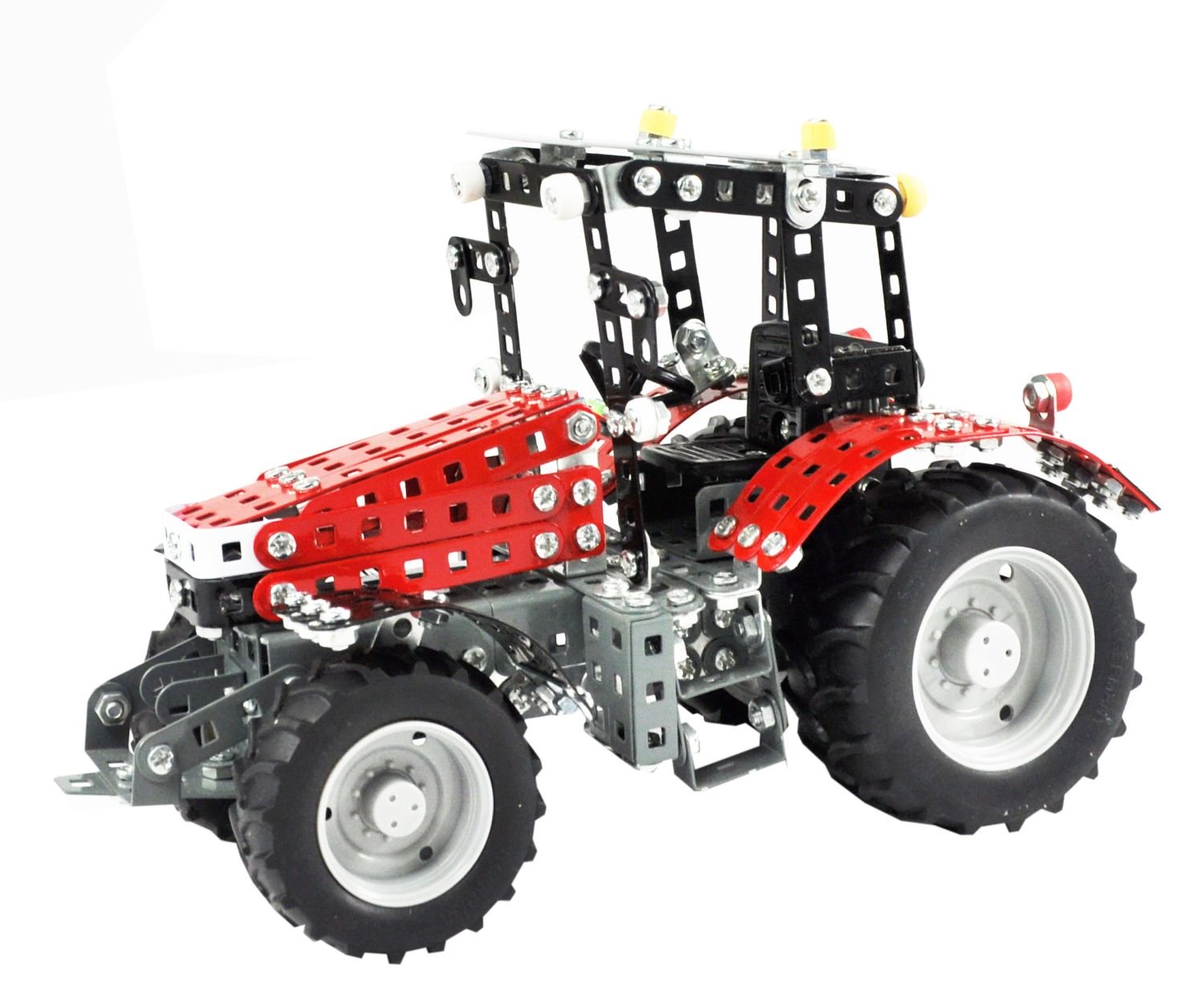 Junior Series Metal Building Kit Massey Ferguson Tractor Scale Set Red