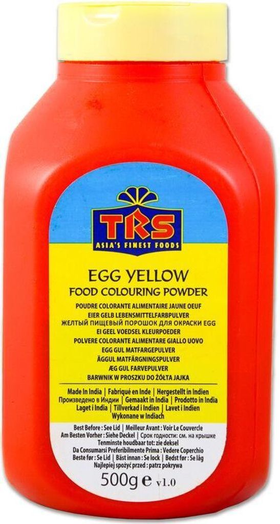 TRS Food Coloring Powder Yellow 500g | Yellow Food Coloring | Egg Yellow