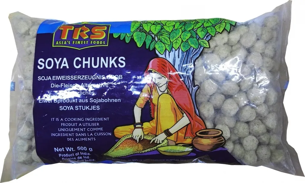 TRS soy pieces as an alternative to meat