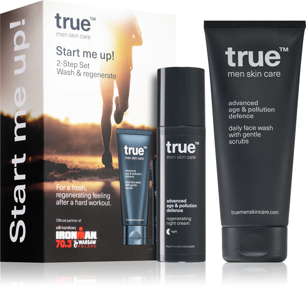 true men skin care Start Me Up! Men's skin care set