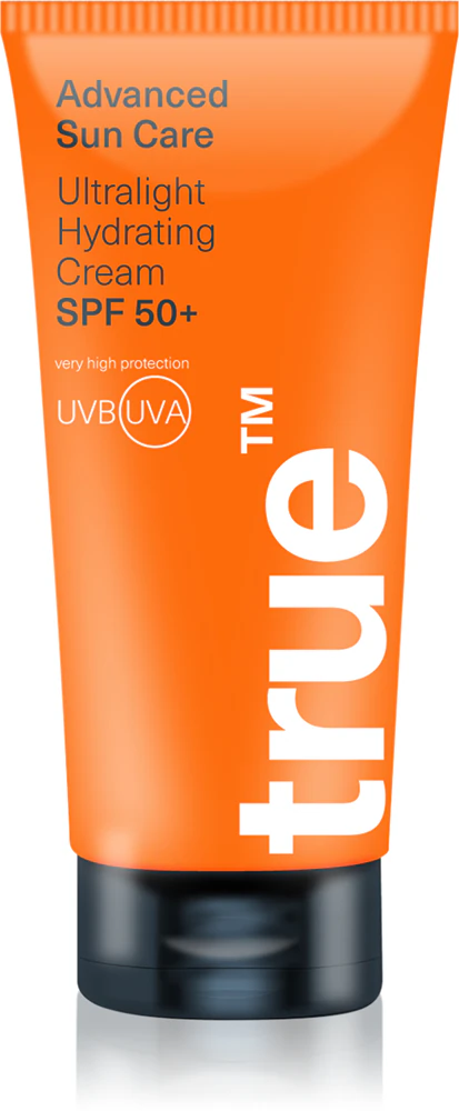 true men skin care Sun Care Ultralight Hydrating Cream SPF 50+ moisturizing eye cream SPF 50+