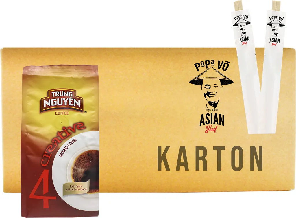 Trung Nguyen Creative 4 Vietnam Coffee Arabica & Robusta ground 40x250g