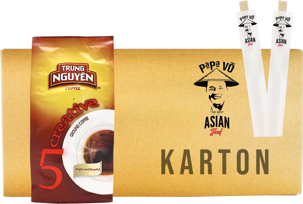 Trung Nguyen Creative 5 Vietnam Coffee Premium Arabica ground 40x250g