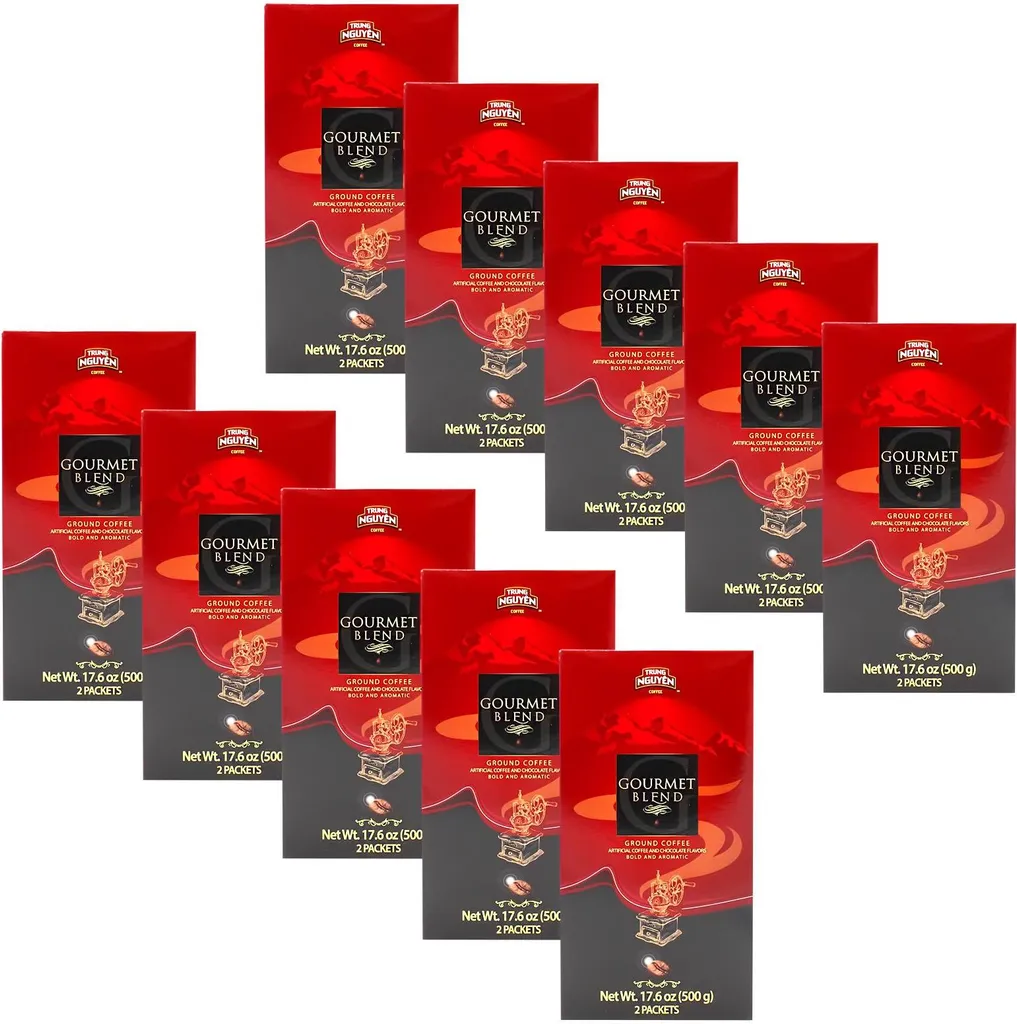 Trung Nguyen Gourmet Blend ground coffee 10x500g